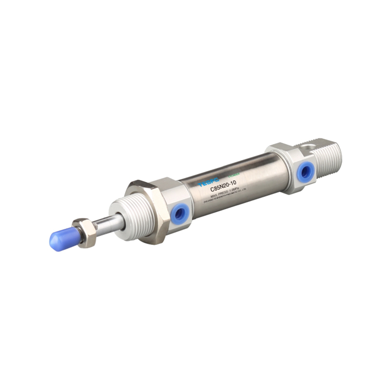 Mini cilindro de aire de acero inoxidable C85