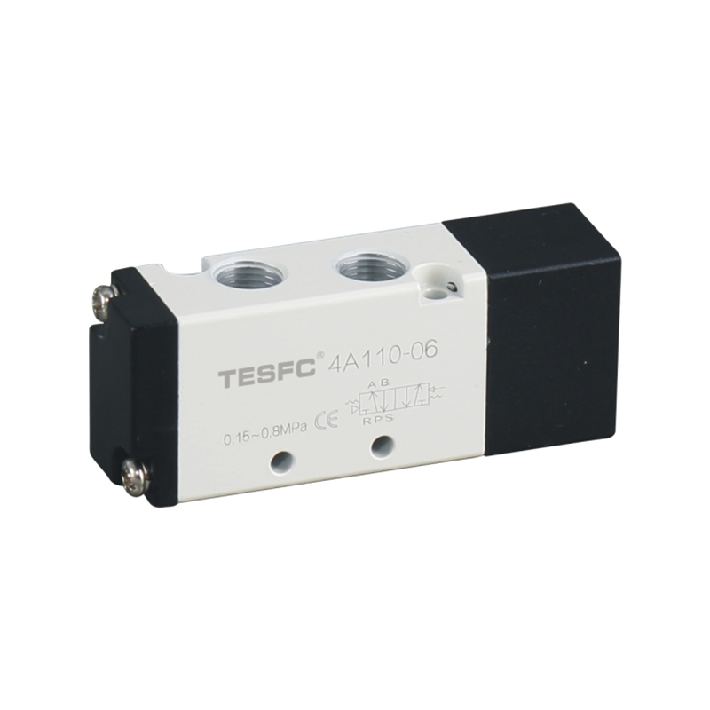 Válvula de control de aire solenoide neumática 4A