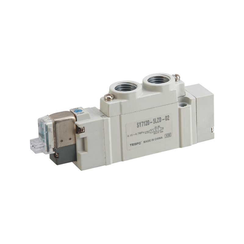 Válvula solenoide neumática de inversión de control de aire SY