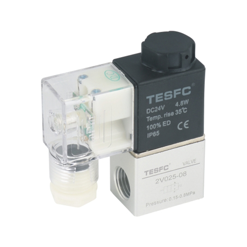 2P/2V025/3V1 Válvula solenoide neumática normalmente cerrada