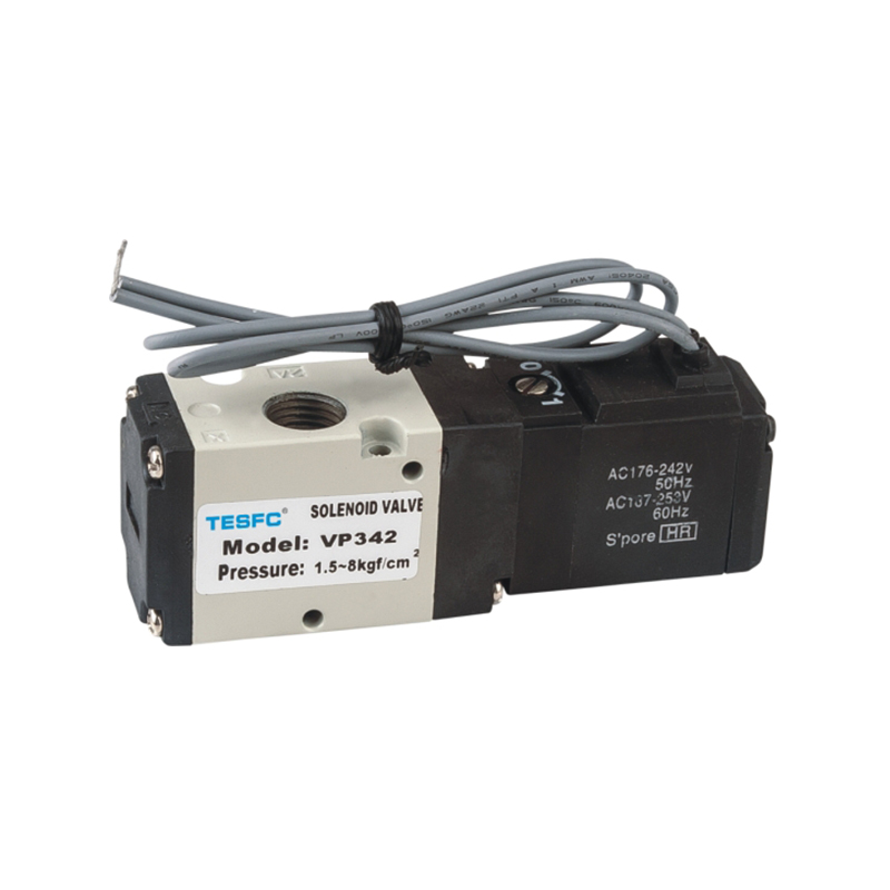 Válvula solenoide neumática interna operada por piloto VP