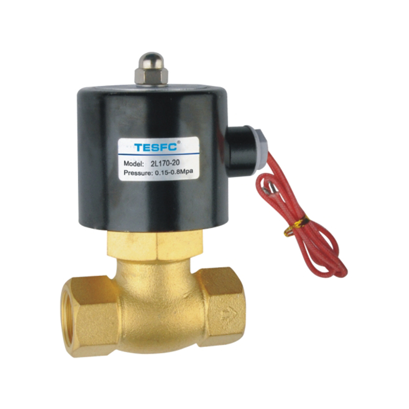 Válvula solenoide normalmente cerrada con control de dirección de 2L