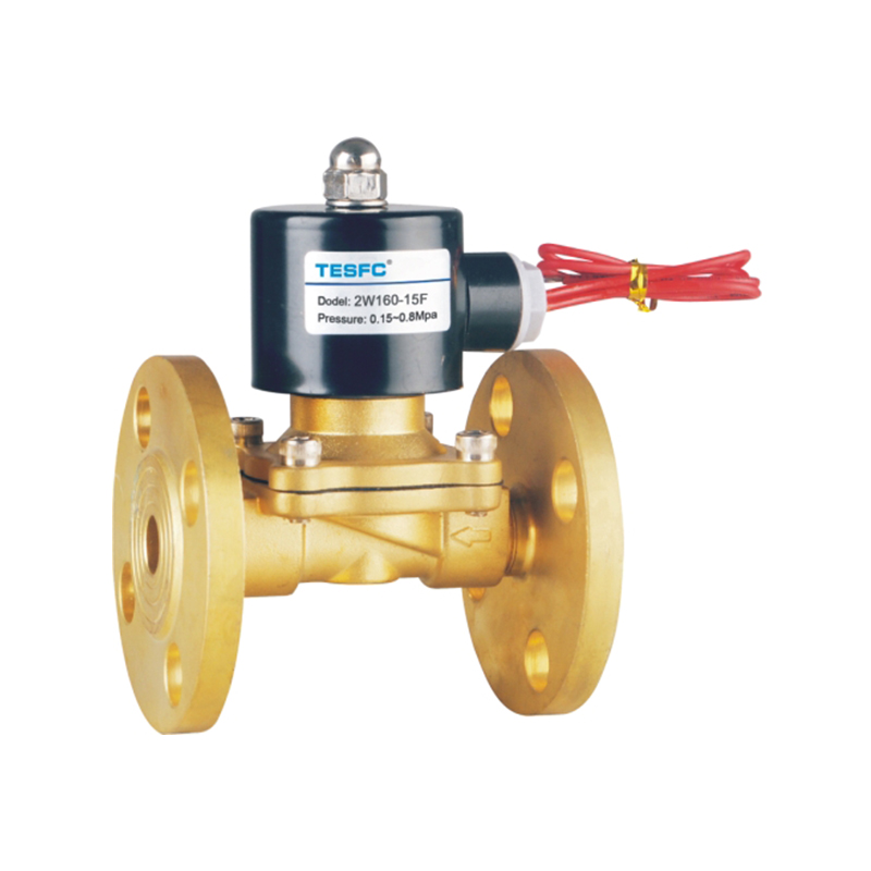 Válvula solenoide de latón de dos barriles de 2 WBF