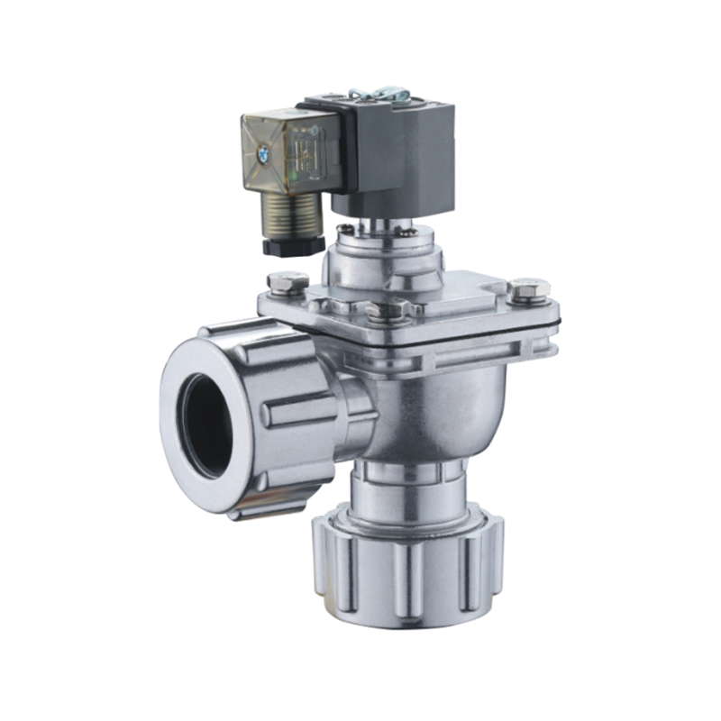 Válvula de pulso solenoide de ángulo recto con conexión de tubo SMF-Z