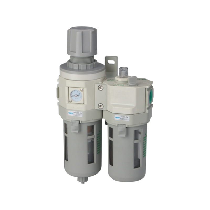Componente de tratamiento de fuente de aire modular de dos unidades C FRL