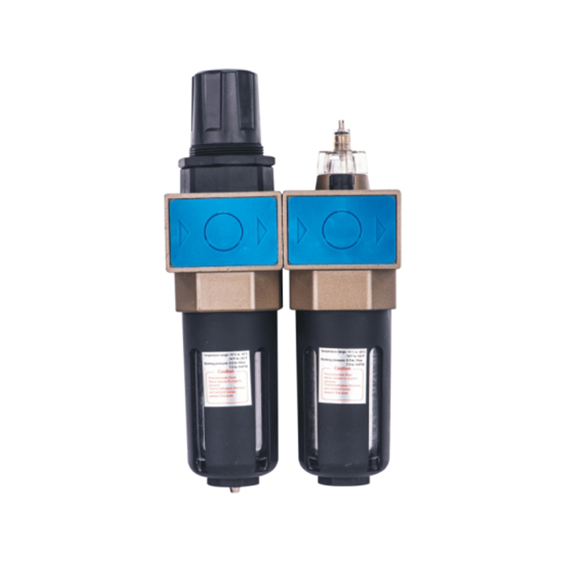 Componente de tratamiento de fuente de aire de dos unidades UFR/L FRL