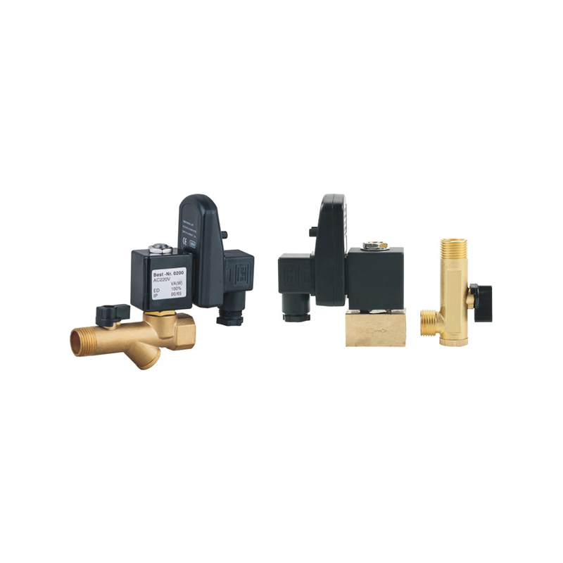 Válvula solenoide electrónica de drenaje OPT-A/B